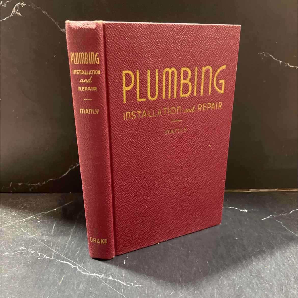 plumbing installation and repair book, by h. p. manly, 1950 Hardcover image 1