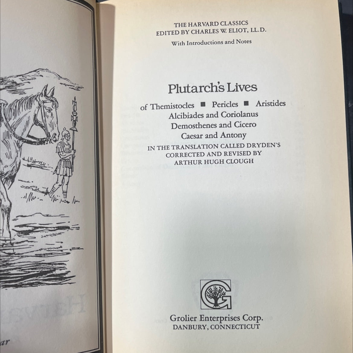 plutarch's lives of themistocles pericles aristides alcibiades and coriolanus demosthenes and cicero caesar and antony image 2