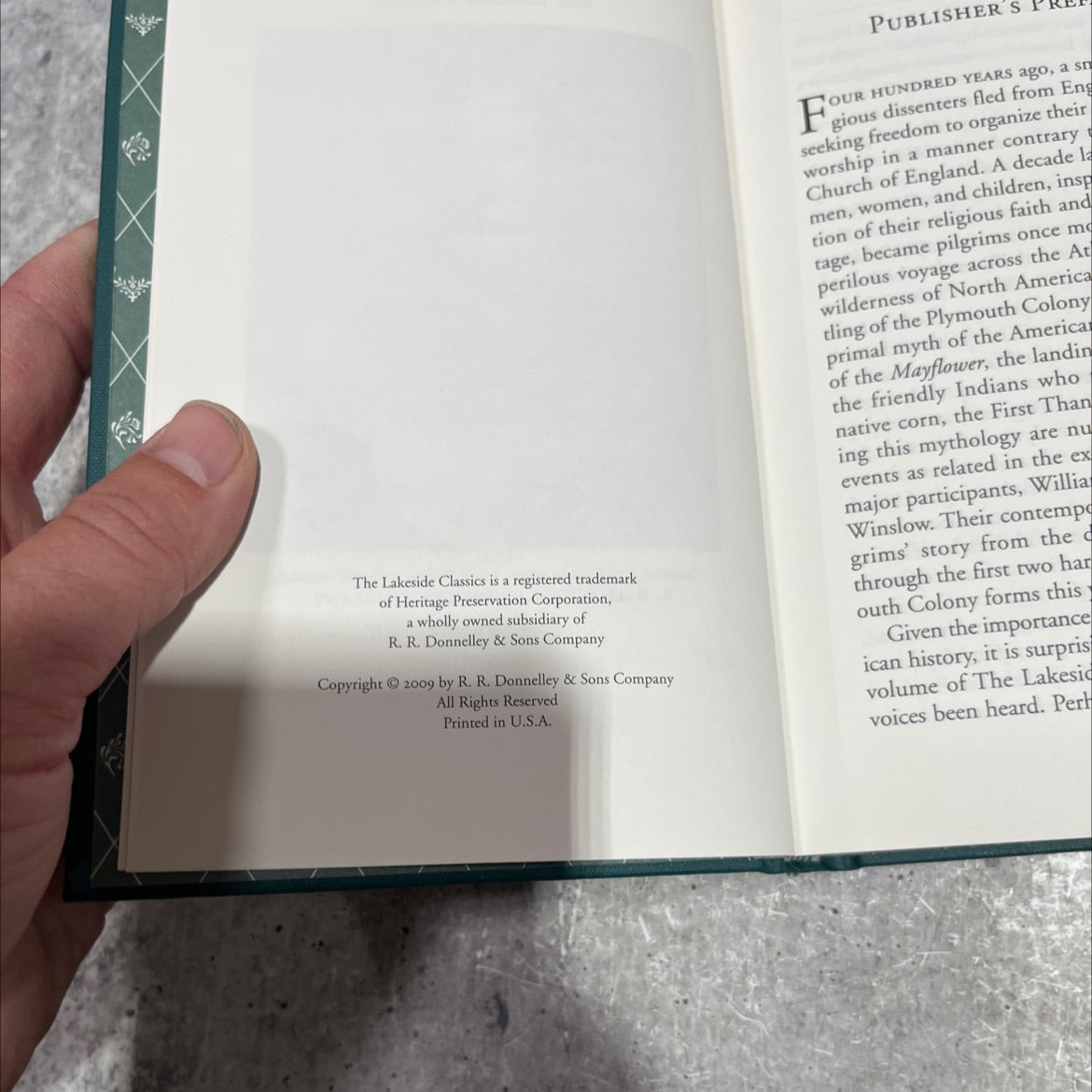 plymouth plantation selections from the narratives of william bradford and edward winslow book, by william bradford, image 3