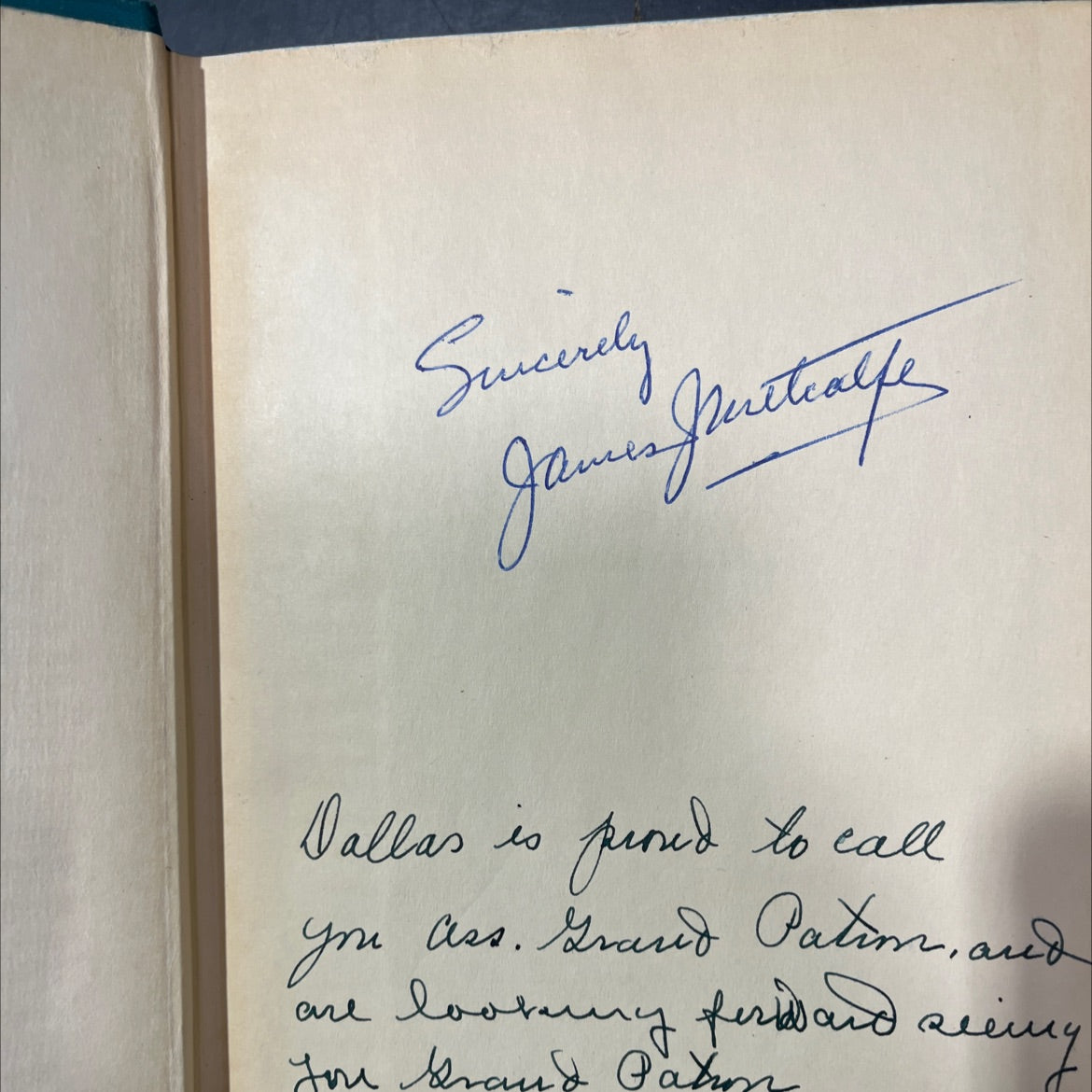 SIGNED poem portraits a collection of verse book, by james j. metcalfe, 1948 Hardcover, First Edition, Vintage image 4