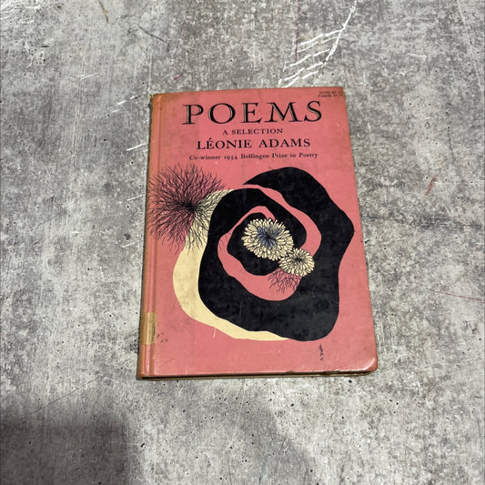 poems a selection book, by léonie adams, 1954 Hardcover image 1