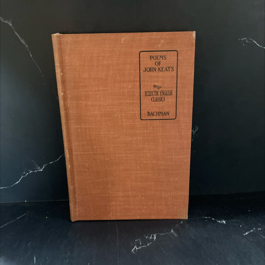 poems of john keats book, by john keats, 1926 Hardcover image 1