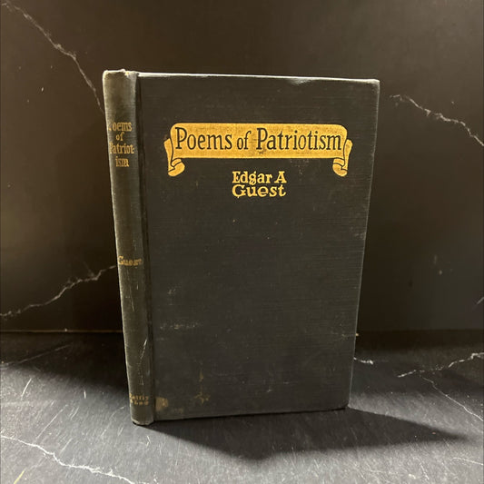 poems of patriotism book, by edgar a. guest, 1922 Hardcover image 1