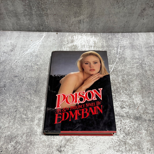 poison book, by ed mcbain, 1987 Hardcover image 1
