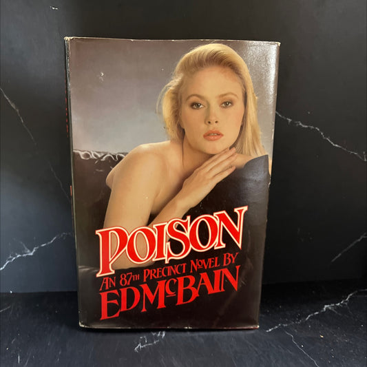 poison book, by ed mcbrain, 1987 Hardcover image 1
