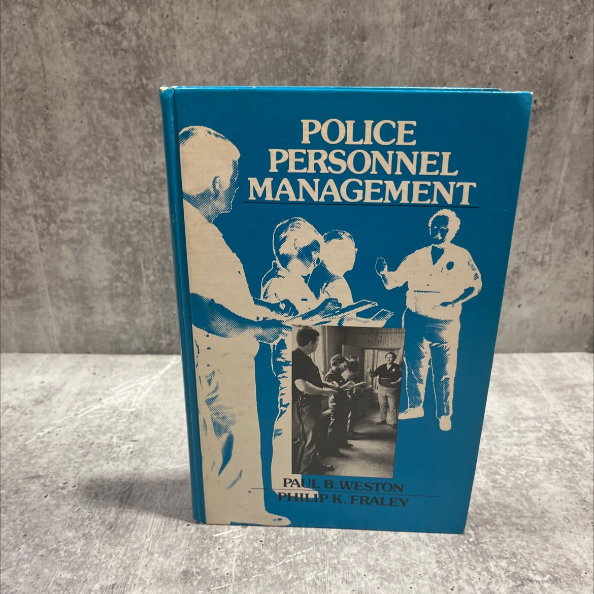 police personnel management book, by Paul B. Weston, Philip K. Fraley, 1980 Hardcover image 1