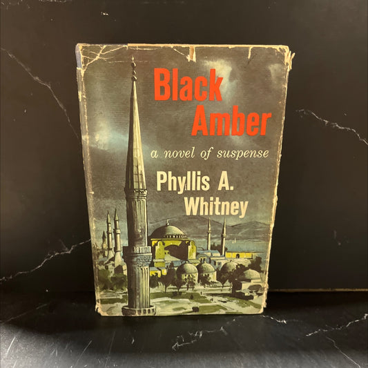 pollo quare black amber book, by phyllis a. whitney, 1964 Hardcover image 1