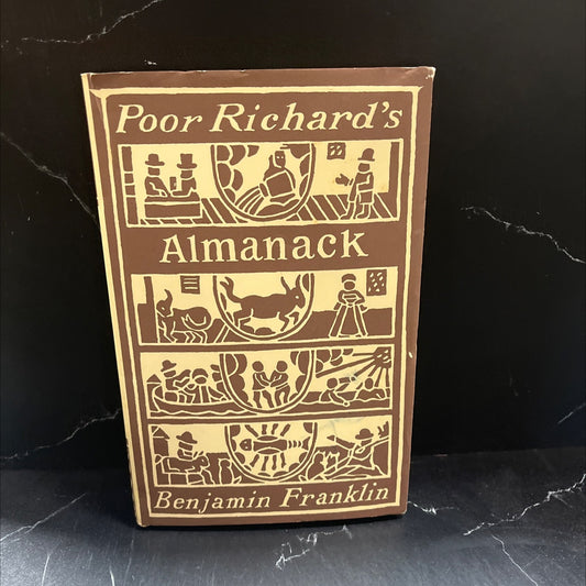 poor richard's almanack book, by benjamin franklin, 1970 Hardcover image 1