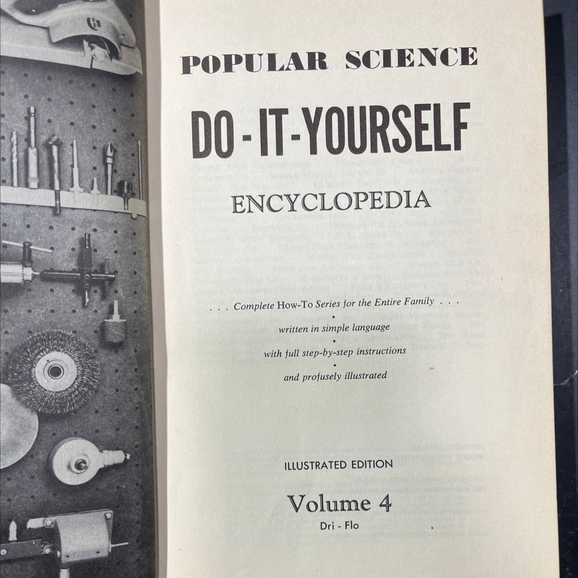 popular science do-it-yourself encyclopedia complete how-to series for the entire family book, by unknown, 1956 image 2