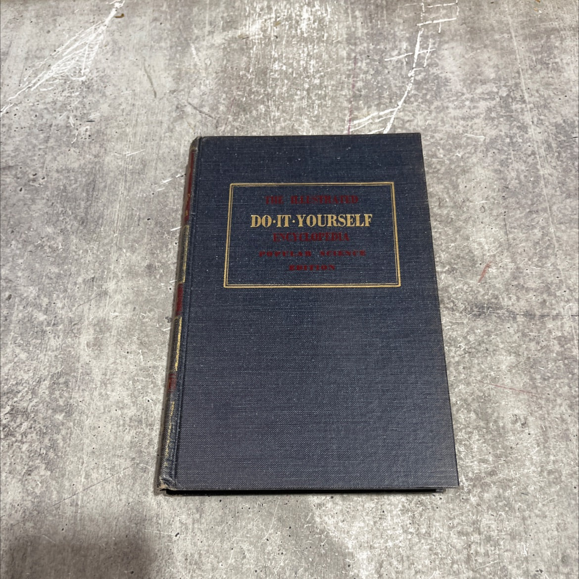 popular science do-it-yourself encyclopedia book, by unknown, 1961 Hardcover image 1