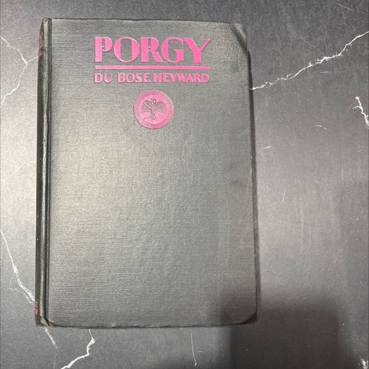 porgy book, by du bose heyward, 1925 Hardcover image 1