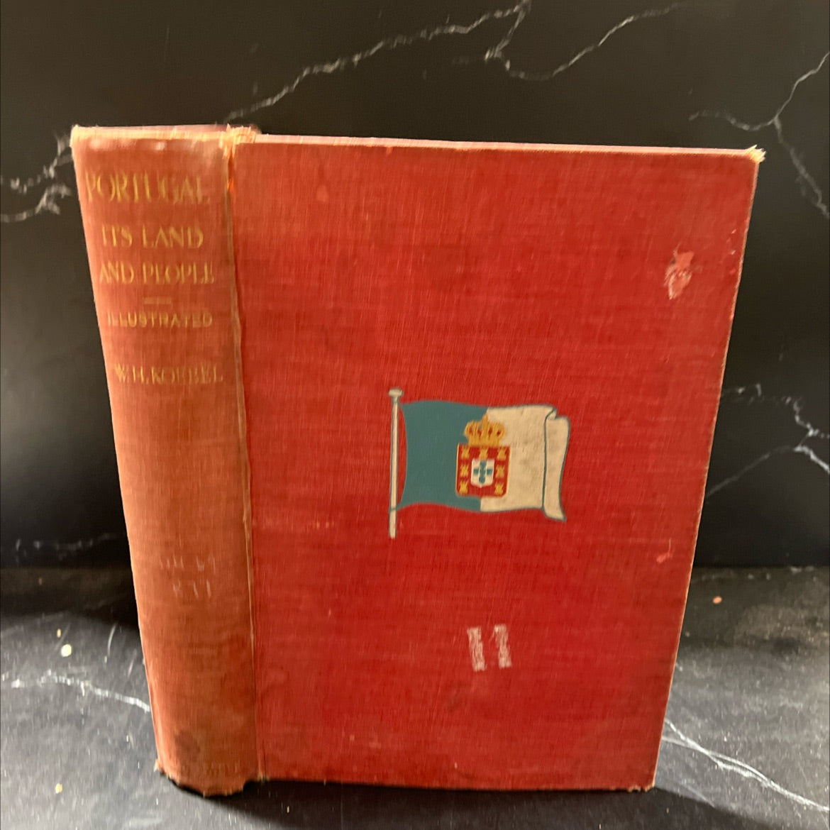 portugal its land and people book, by w. h. koebel, 1909 Hardcover image 1
