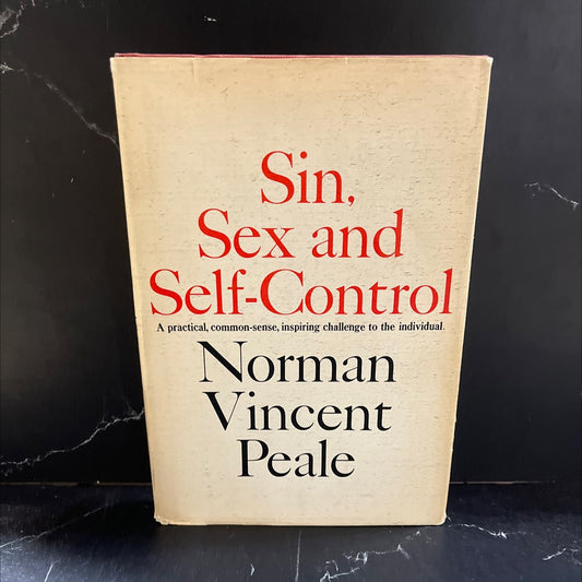 positive thinking book, by norman vincent peale, 1965 Hardcover image 1