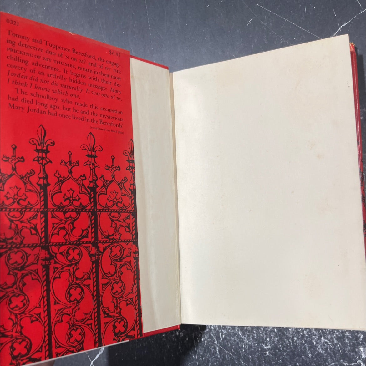 postern of fate book, by agatha christie, 1973 Hardcover image 4