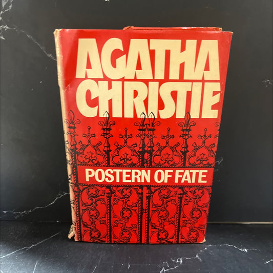 postern of fate book, by agatha christie, 1973 Hardcover image 1