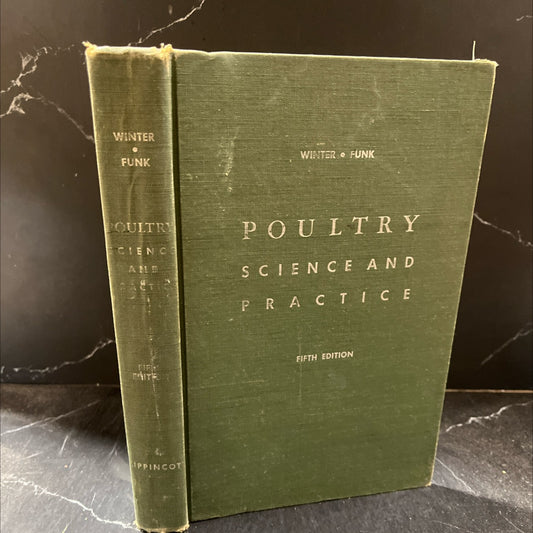 poultry science and practice book, by a. r. winter, e. m. funk, 1960 Hardcover image 1