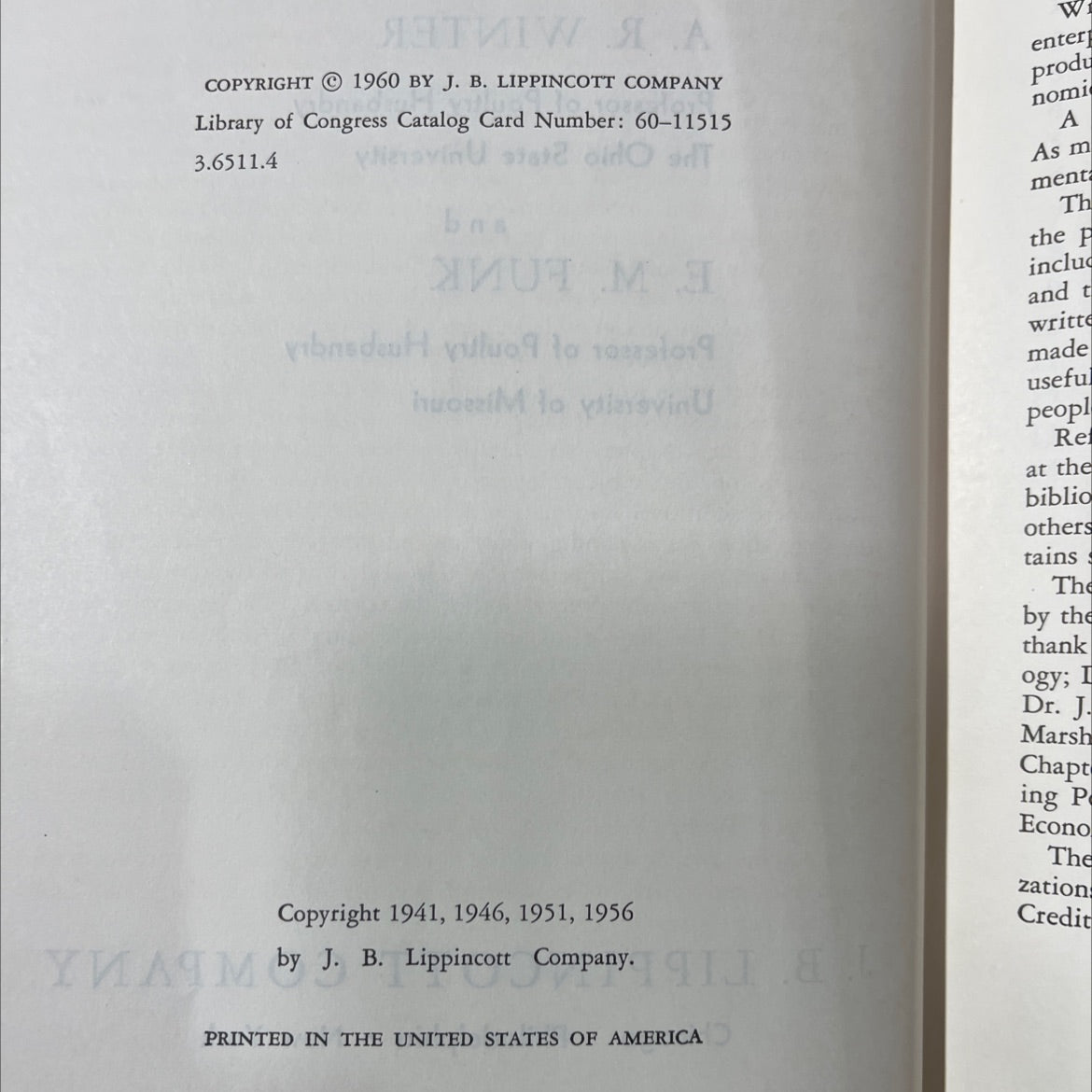 poultry science and practice book, by a. r. winter, e. m. funk, 1960 Hardcover image 3