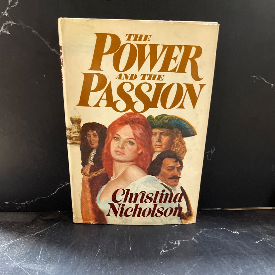 power and the passion book, by Christina Nicholson, 1977 Hardcover image 1