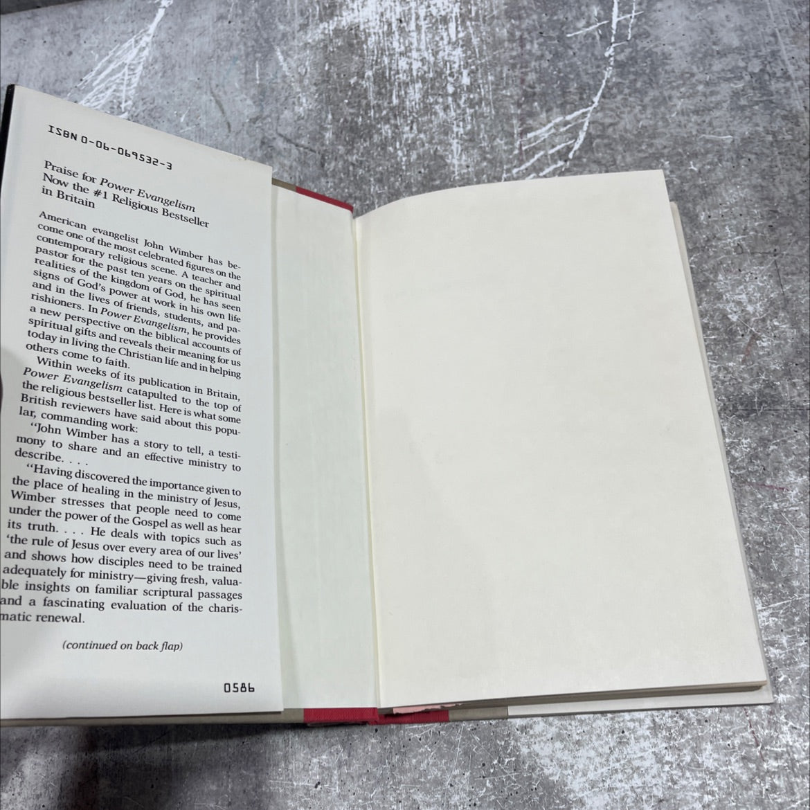 power evangelism book, by John Wimber with Kevin Springer, 1986 Hardcover image 4