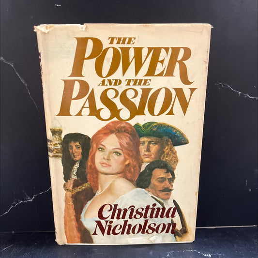 power passion book, by Christina Nicholson, 1977 Hardcover image 1
