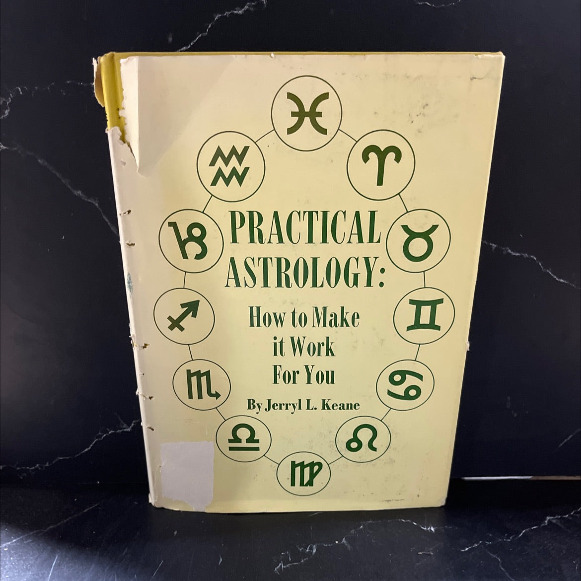 practical astrology how to make it work for you book, by jerryl l. keane ph.d., 1967 Hardcover image 1