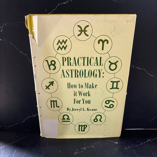 practical astrology how to make it work for you book, by jerryl l. keane ph.d., 1967 Hardcover image 1
