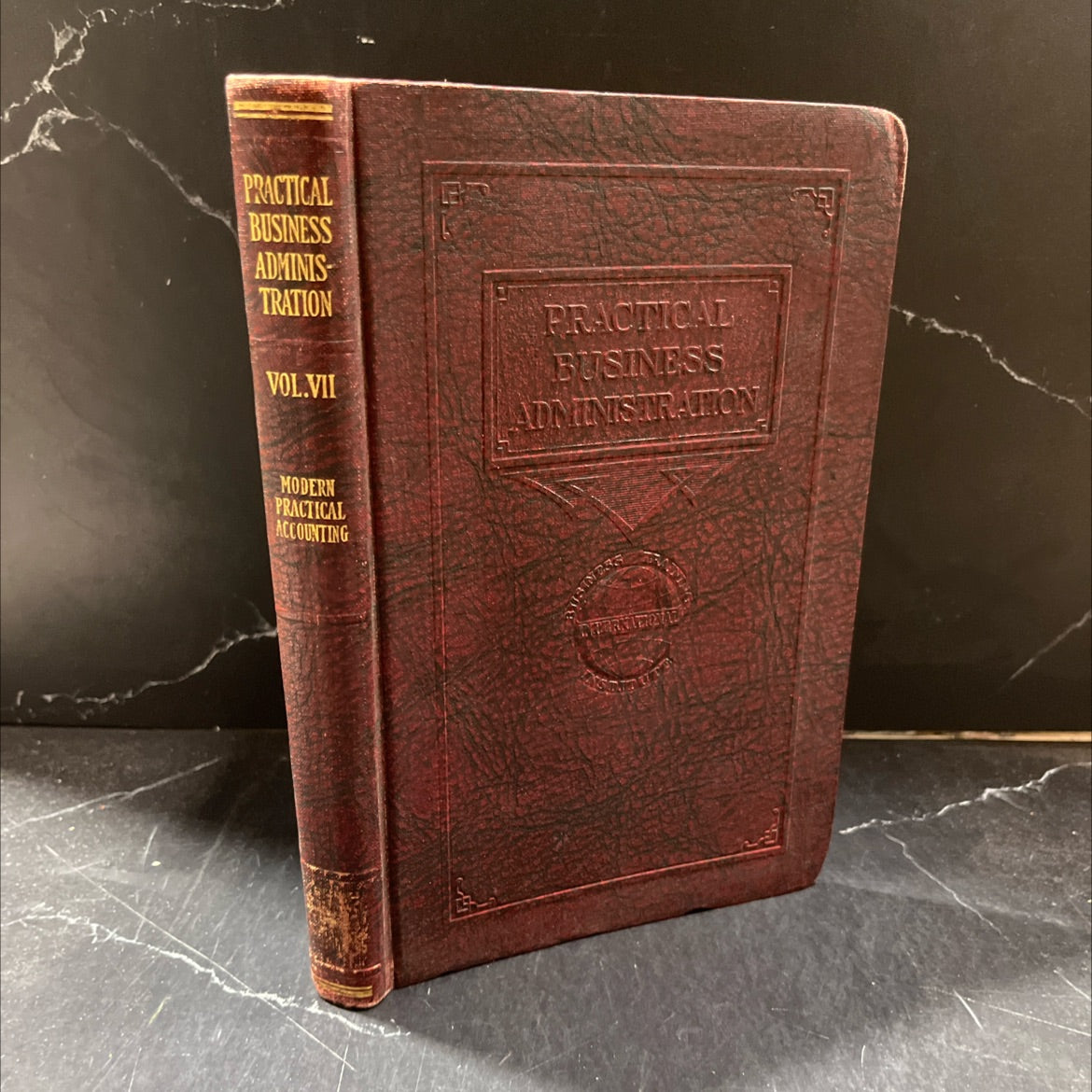 practical business administration book, by unknown, 1928 Hardcover image 1