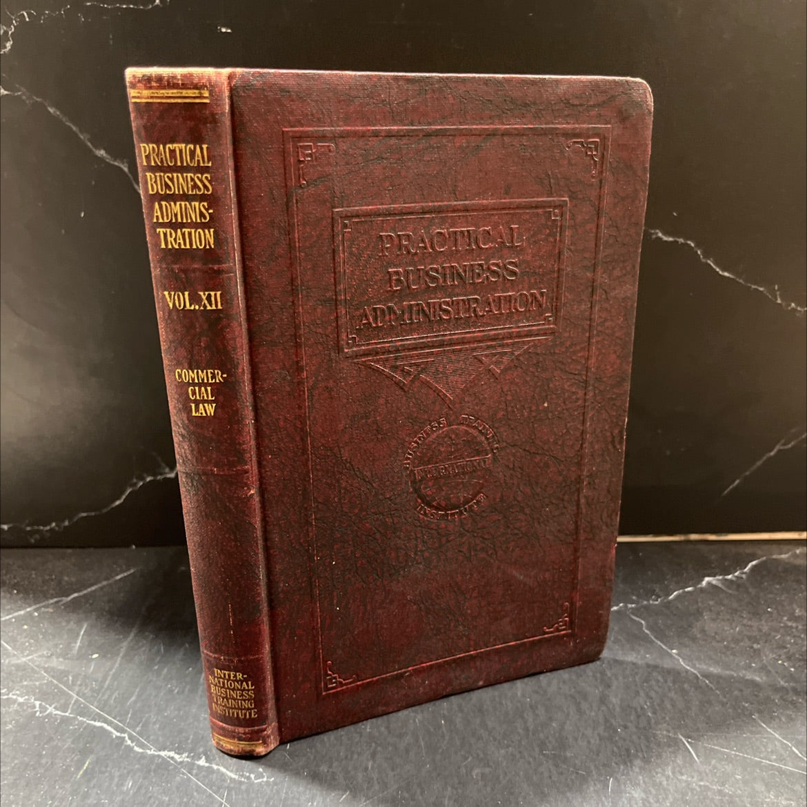 practical business administration book, by unknown, 1928 Hardcover image 1