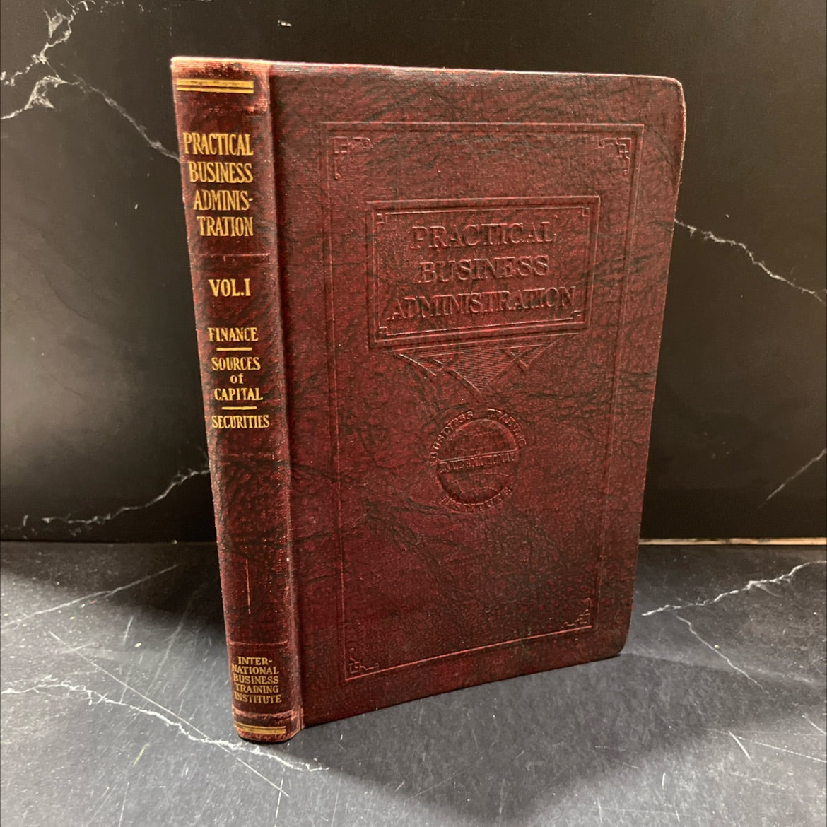 practical business administration book, by unknown, 1928 Hardcover image 1