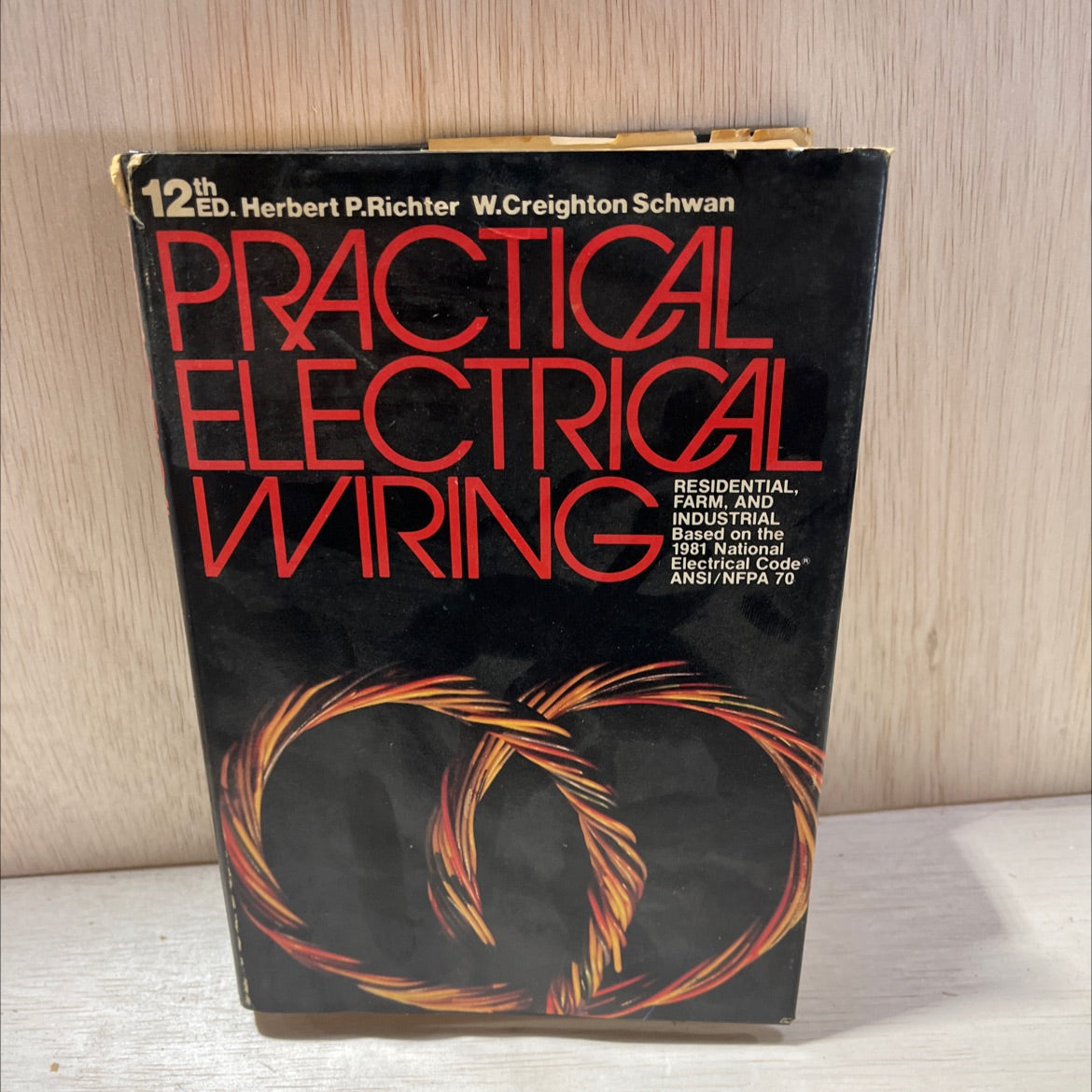 practical electrical wiring residential, farm, and industrial twelfth edition book, by h. p. richter, w. creighton image 1