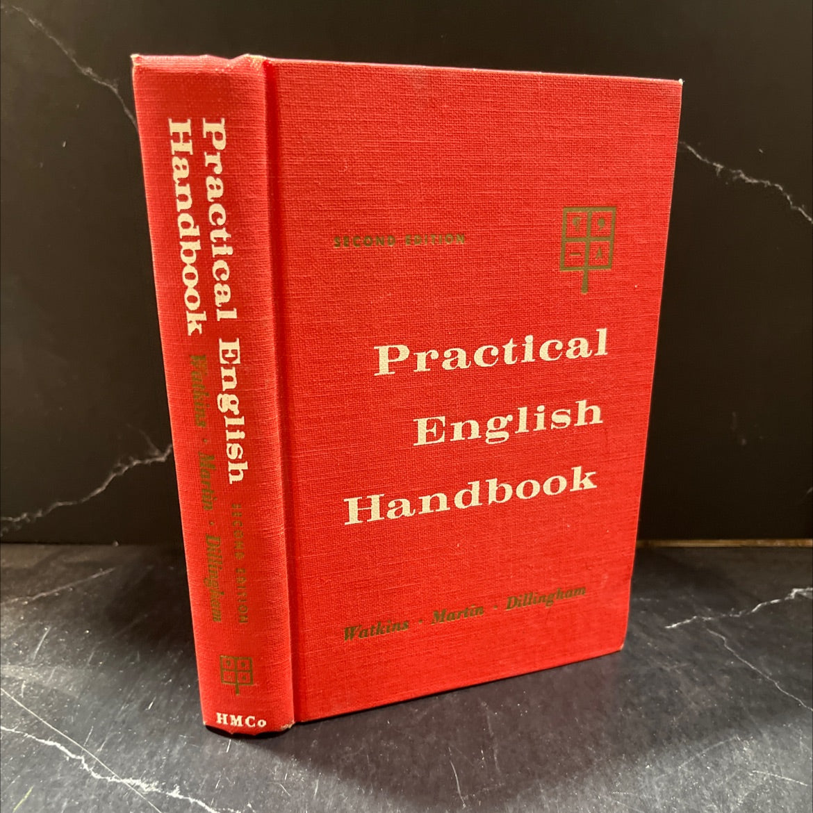 practical english handbook book, by floyd c. watkins, edwin t. martin, william b. dillingham, 1965 Hardcover image 1