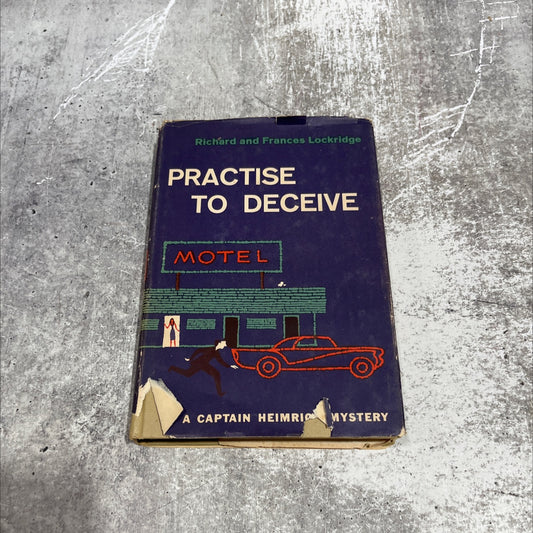 practise to deceive a captain heinrich mystery book, by richard and frances lockridge, 1957 Hardcover image 1