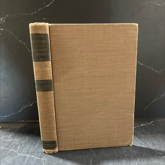 preaching from prophetic books book, by andrew watterson blackwood, 1951 Hardcover image 1