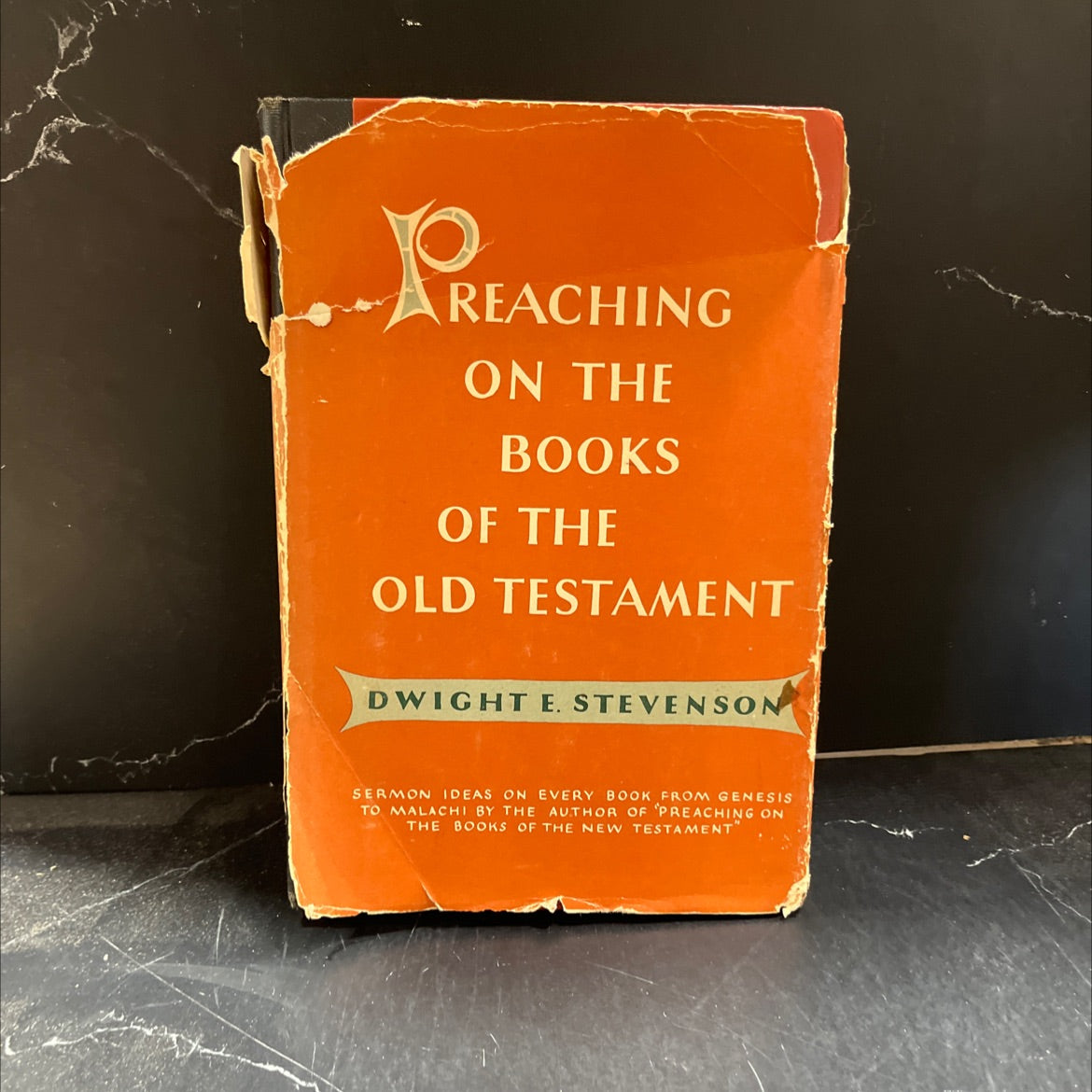preaching on the books of the old testament book, by dwight e. stevenson, 1961 Hardcover image 1