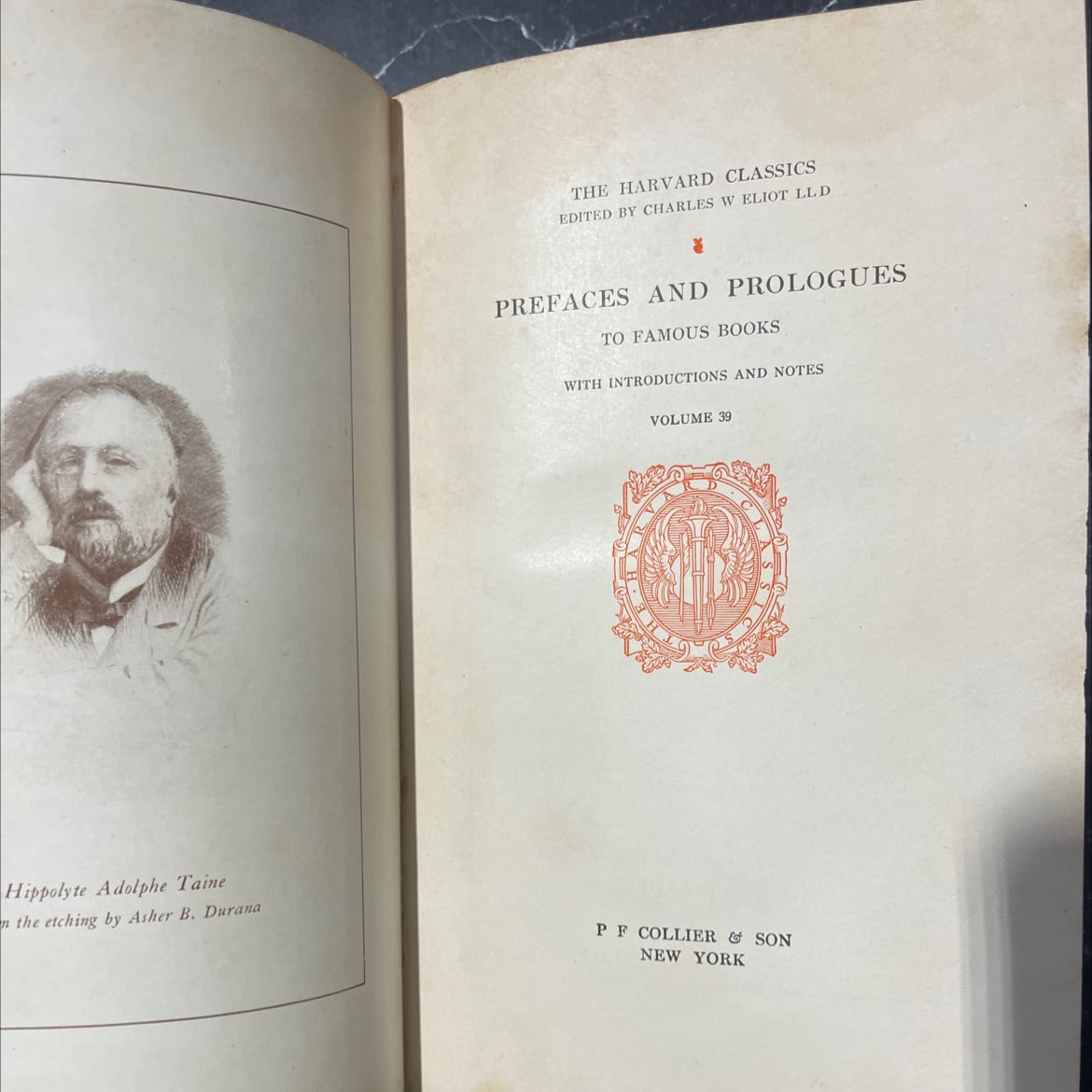 prefaces and prologues to famous books with introductions and notes volume 39 book, by hippolyte adolphe taine, 1910 image 2