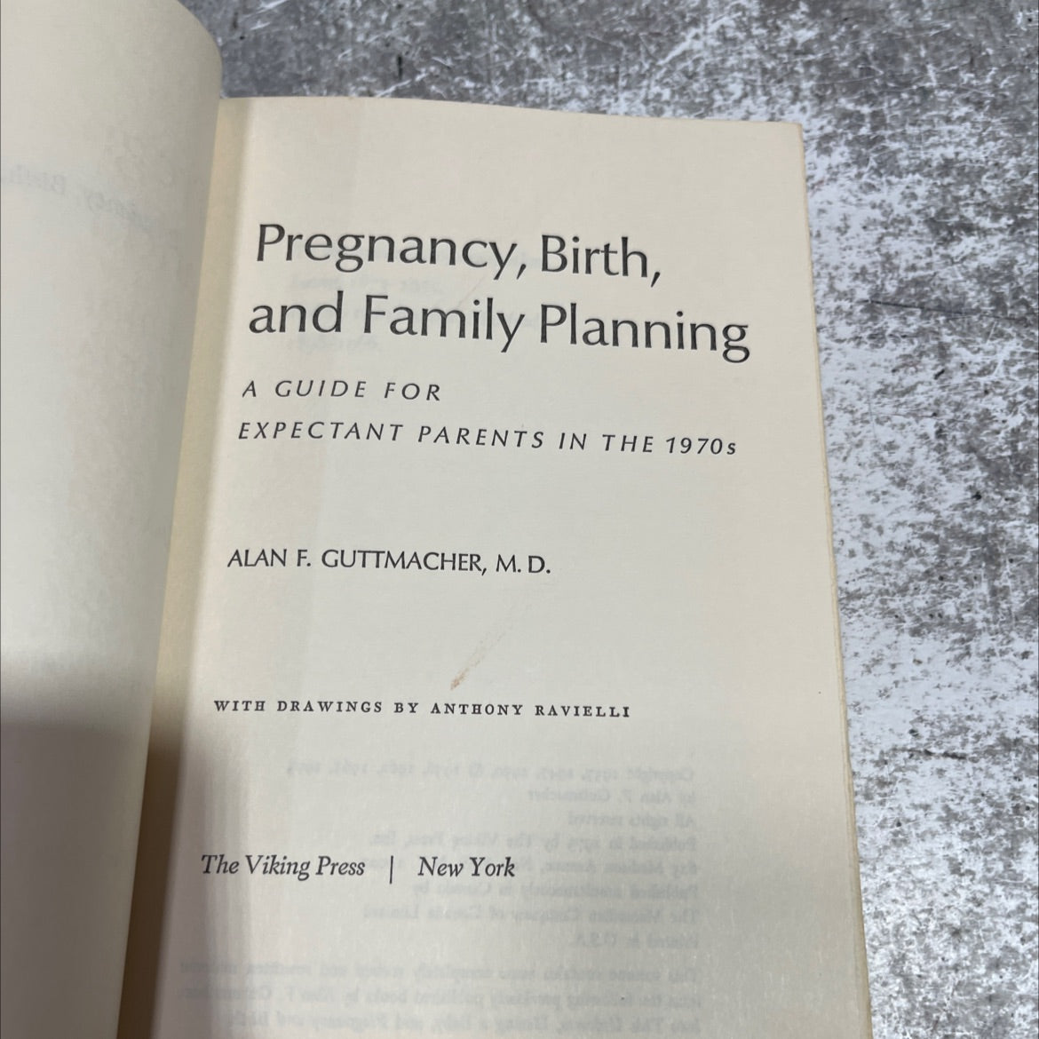 pregnancy, birth, and family planning a guide for expectant parents in the 1970s book, by alan f. guttmacher, m. d., image 2