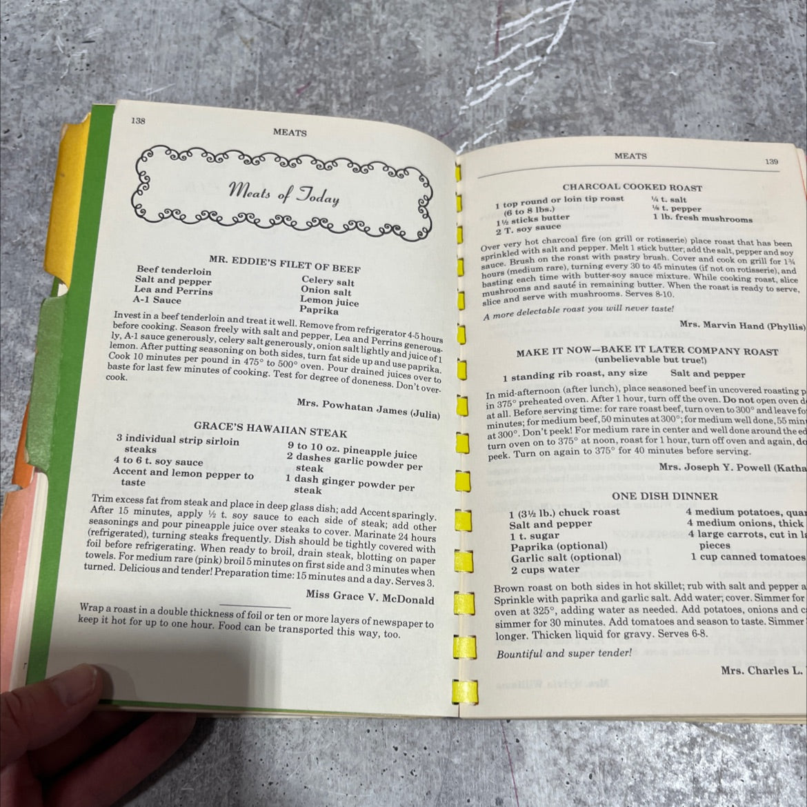 presbyterian potpourri book, by women of first presbyterian church houston, texas, 1975 Paperback image 4