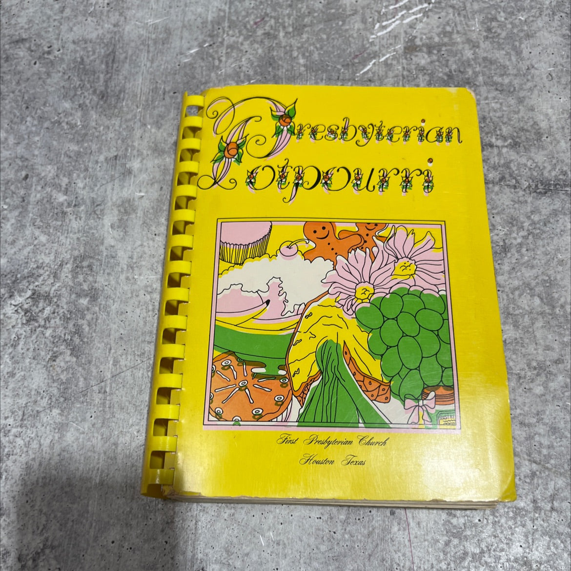 presbyterian potpourri book, by women of first presbyterian church houston, texas, 1975 Paperback image 1