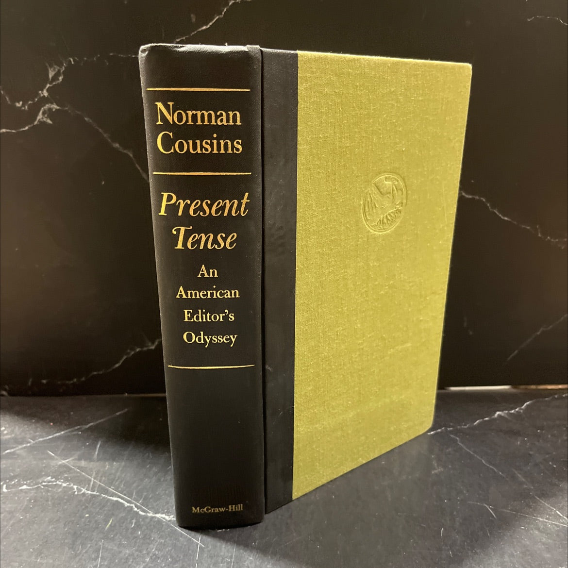 present tense an american editor's odyssey book, by norman cousins, 1967 Hardcover image 1