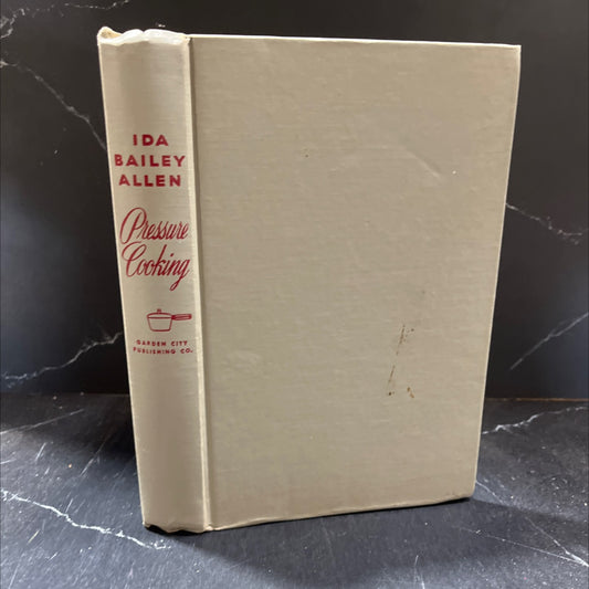 pressure cooking book, by ida bailey allen, 1947 Hardcover image 1