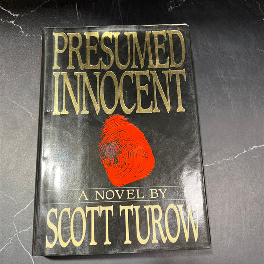 presumed innocent book, by Scott Turow, 1987 Hardcover image 1