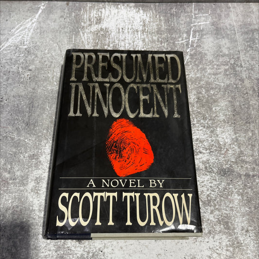 presumed innocent book, by Scott Turow, 1987 Hardcover image 1