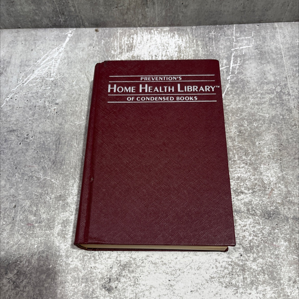 prevention's home health library of condensed books book, by various, 1986 Hardcover image 1