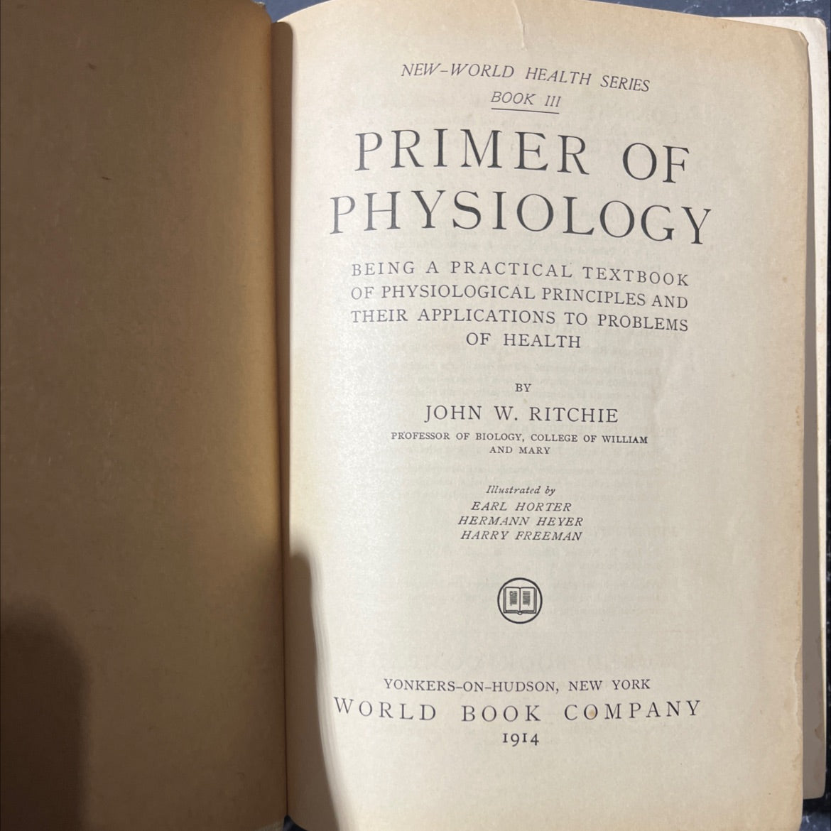 primer of physiology being a practical textbook of physiological principles and their applications to problems of image 2