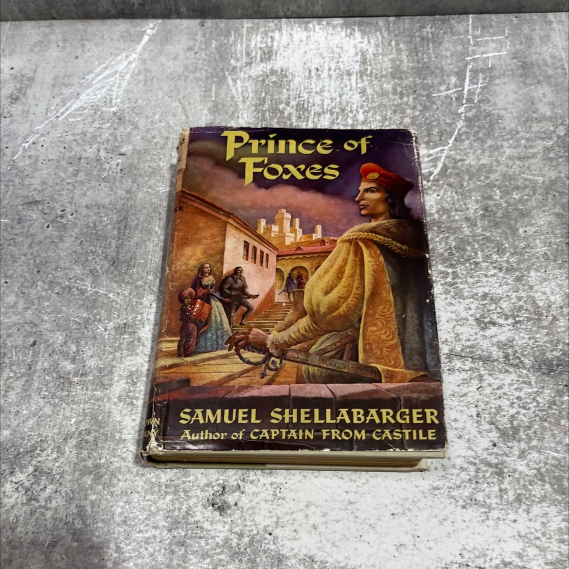prince of foxes book, by samuel shellabarger, 1947 Hardcover image 1