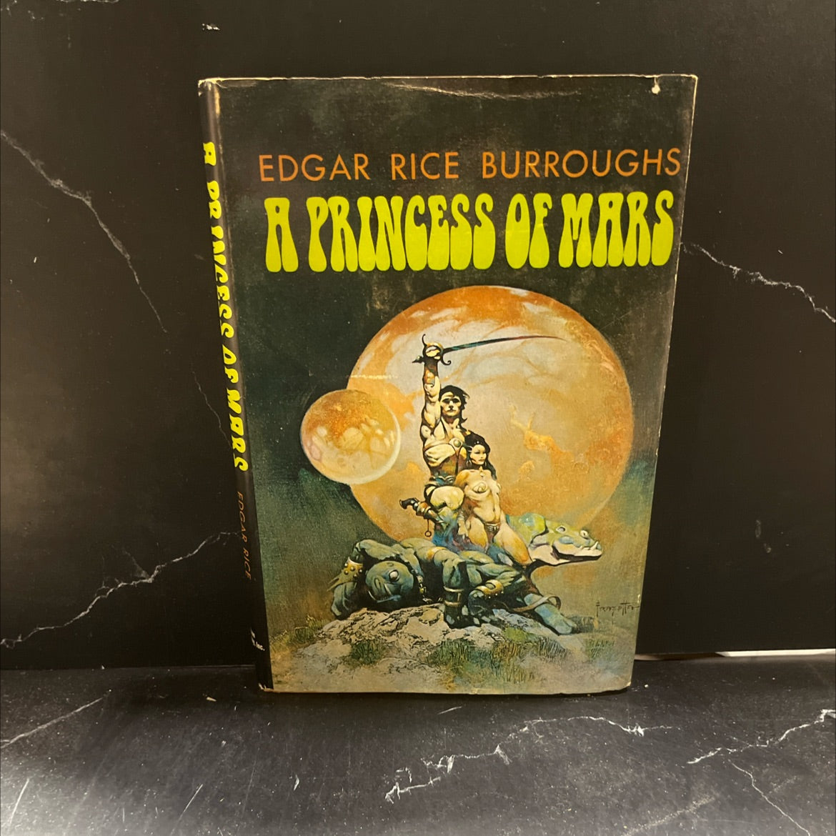 princess of mars book, by edgar rice burroughs, 1970 Hardcover image 1