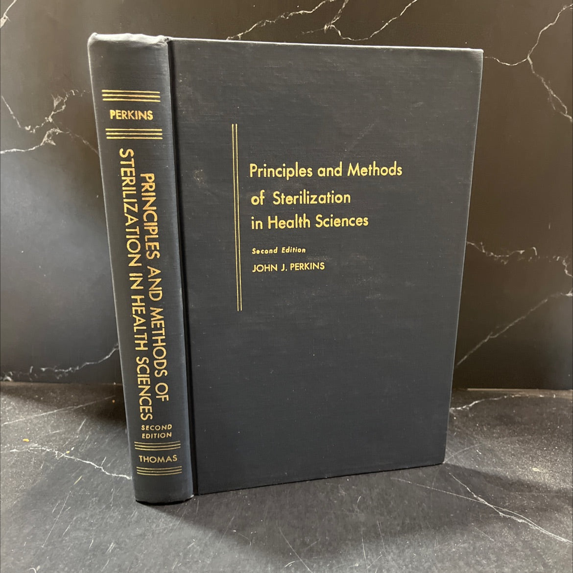 principles and methods of sterilization in health sciences book, by john j. perkins, 1982 Hardcover image 1