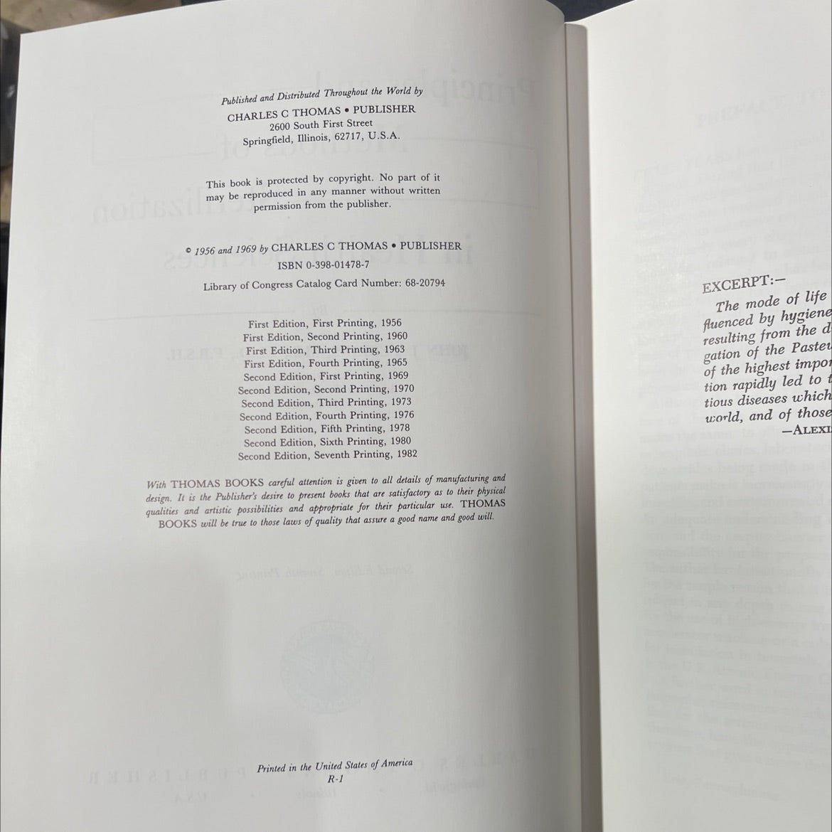principles and methods of sterilization in health sciences book, by john j. perkins, 1982 Hardcover image 3