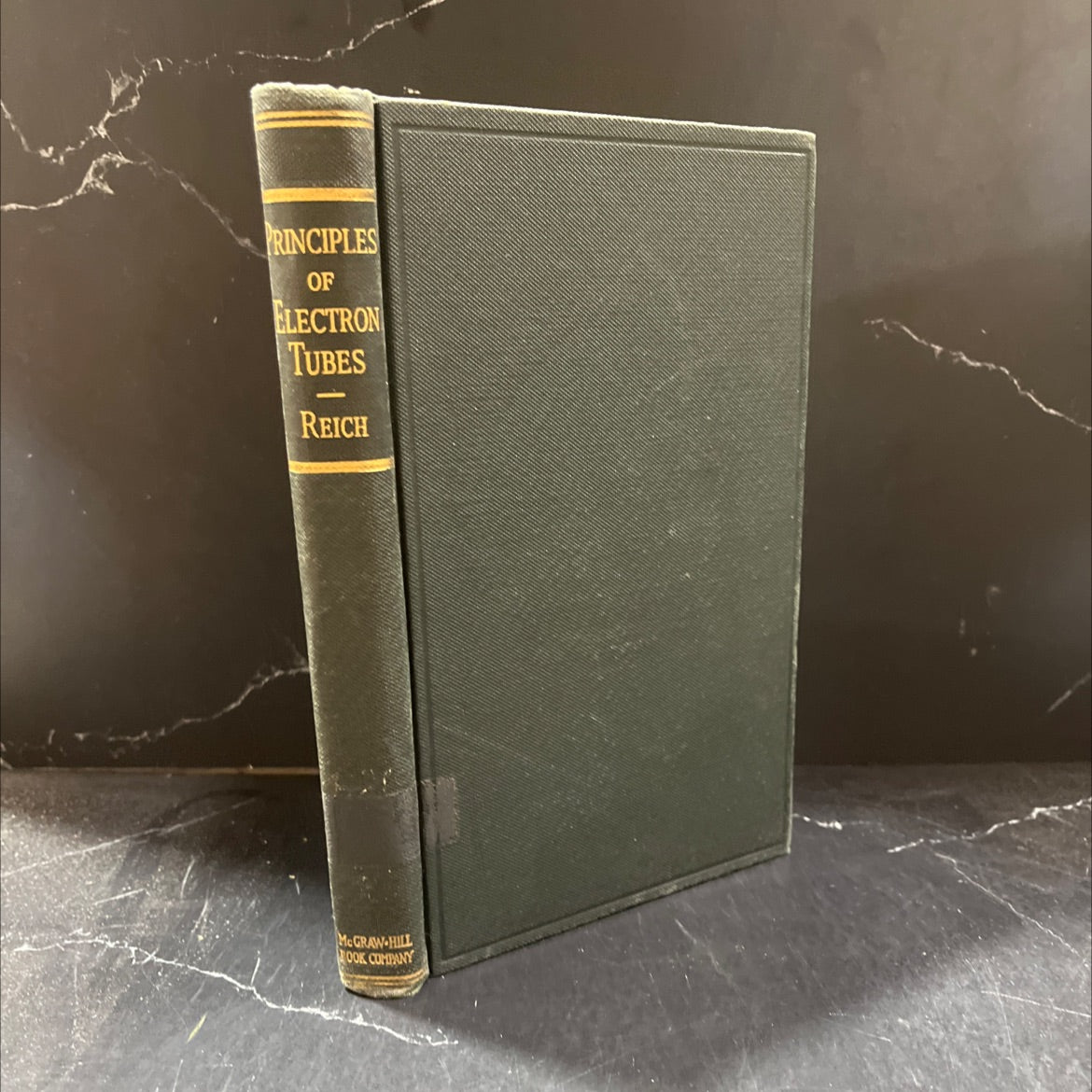 principles of electron tubes book, by herbert j. reich, 1941 Hardcover image 1