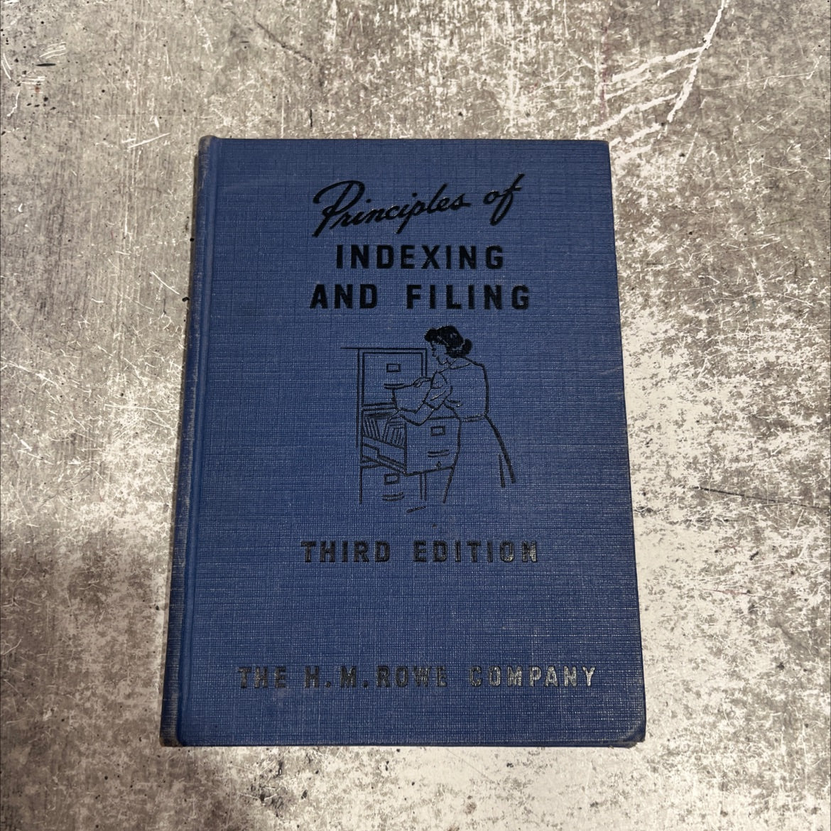 principles of indexing and filing third edition book, by laura h. cadwallader, a. b., ph. d. and s. ada rice, b. s. in image 1
